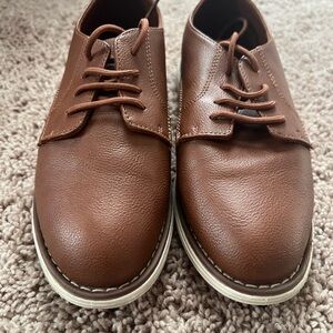 Cat & Jack Brown Kids Dress Shoes